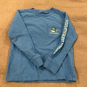 Vineyard Vines Cotton Long sleeve winter whale 4t